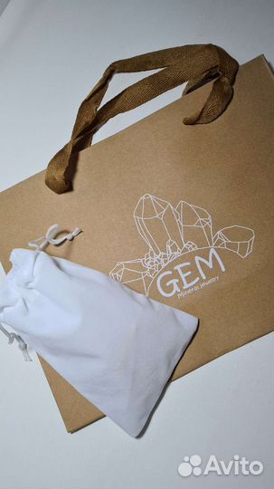 Браслет с кварцем (горный хрусталь)