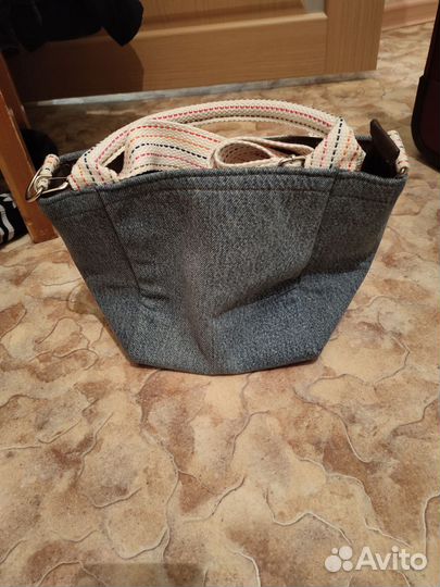 Сумка джинсовая