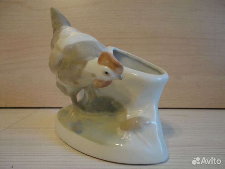 Статуэтка - карандашница (фарфор)