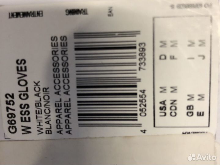 Варежки перчатки Адидас оригинал