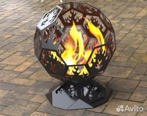 Кострище из металла 60см