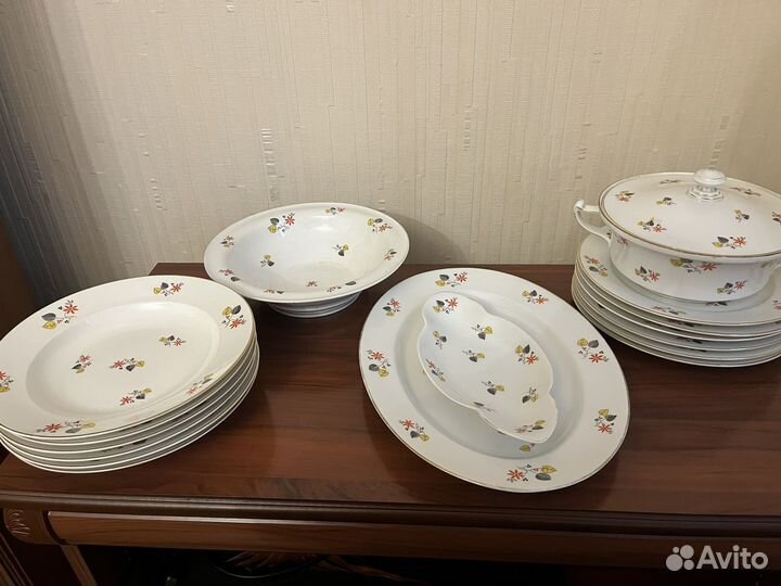 Сервиз столовый, Бавария, 16 предметов