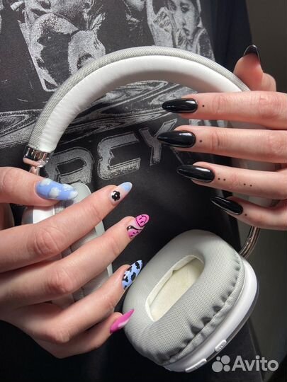 Маникюр,гель-лак,наращивание,креативные дизайны