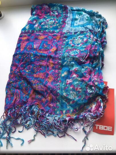 Новые палантины вискоза хлопок