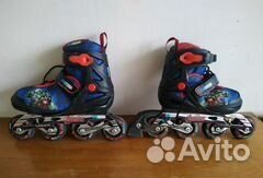 Коньки роликовые раздвижные р.31-36