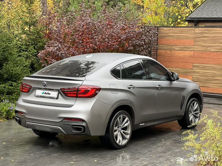 BMW X6 3.0 AT, 2017, 163 500 км