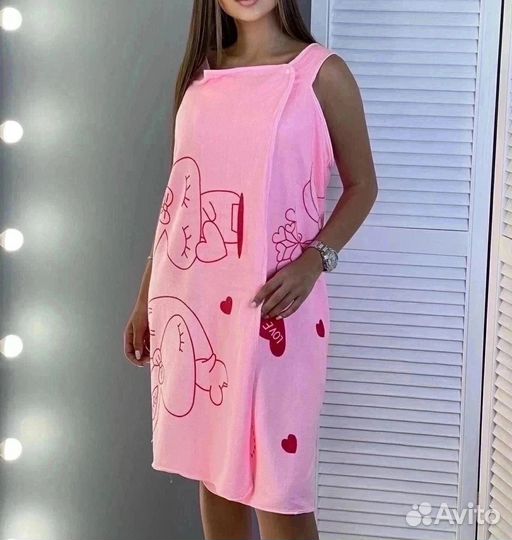 Полотенце-халат 44-54