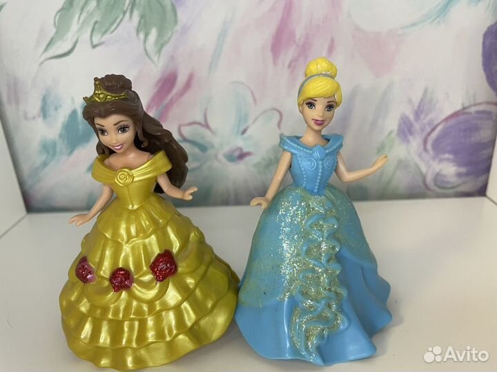 Куклы принцессы дисней (Белль и Золушка)