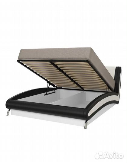 Кровать двухспальная с матрасом 180 200 бу