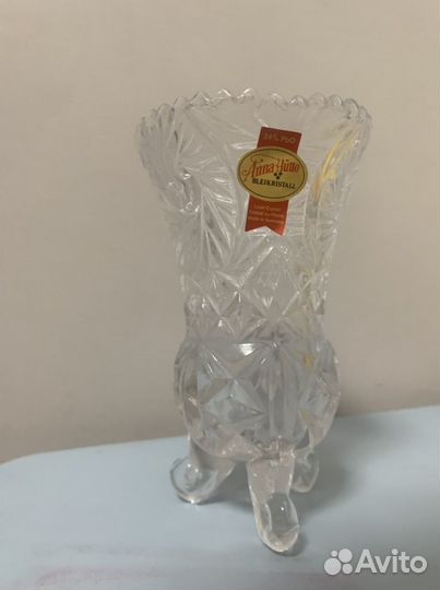 Хрустальная ваза