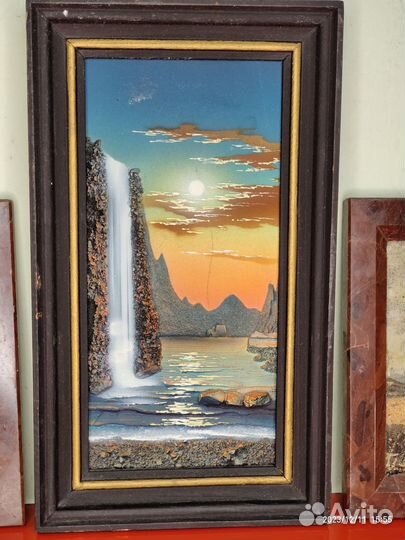 Раритетное панно из камня