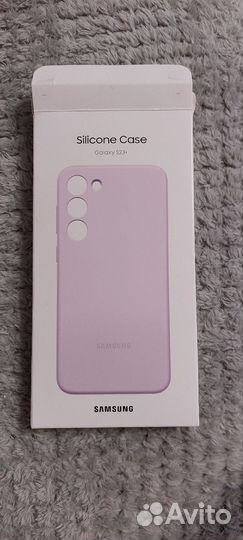 Чехол Samsung Silicone Case для Galaxy S23+ Lilac