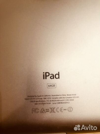 iPad 3 Apple A1430 оригинал
