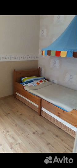 Детская кровать IKEA раздвижная лексвик