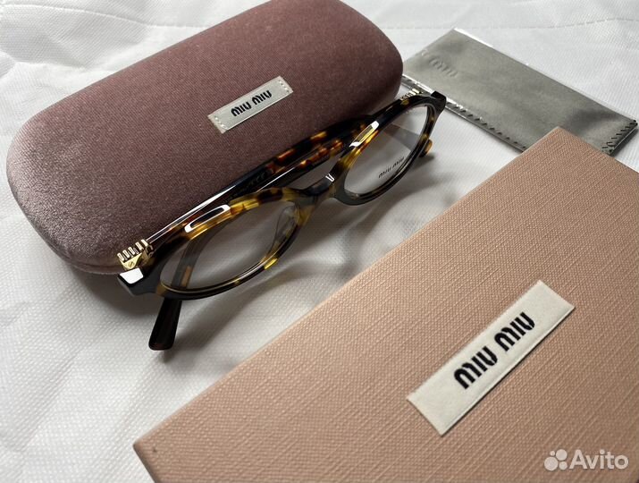 Очки Miu Miu Regard Glasses Leopard