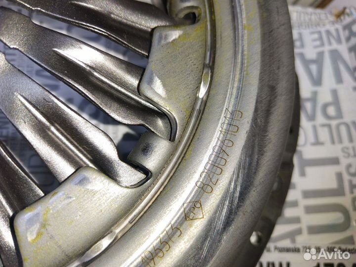 Сцепление Duster 77014791610 одномассовое TL8