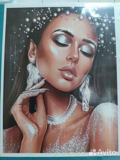 Алмазная мозаика 40х50см