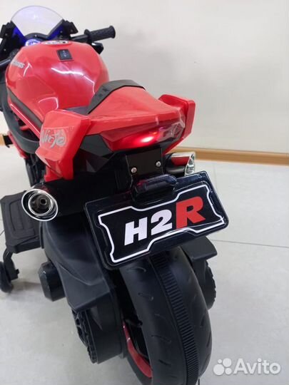 Детский электро мотоцикл (кавасаки)