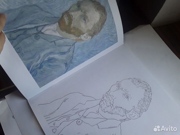 Новая книга раскраска импрессионисты шедевры живоп