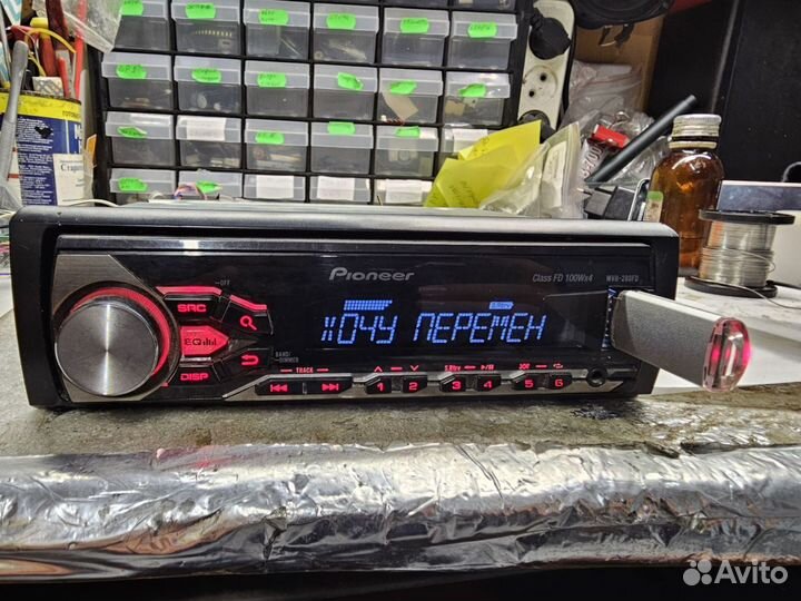 Автомагнитола pioneer mvh 280fd usb