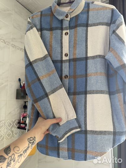 Рубашки женские оверсайз