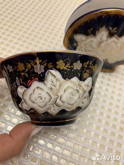 Набор салатников и салфетница керамика Германия