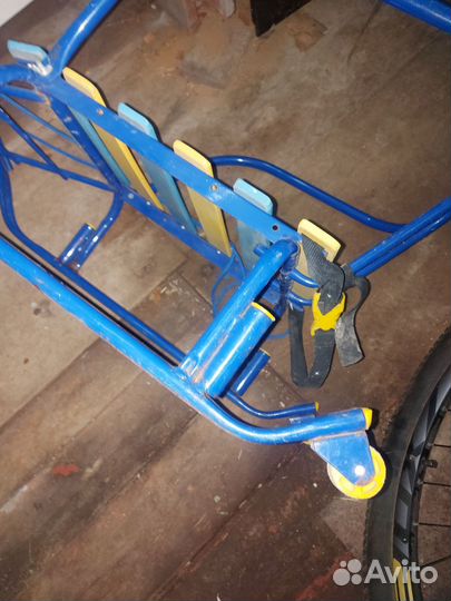 Санки с колёсиками