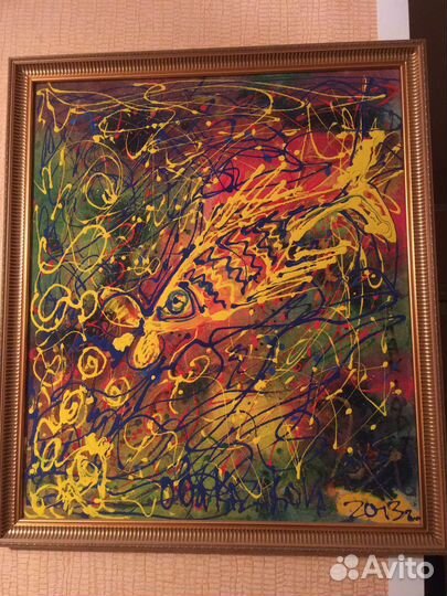 Картина маслом на холсте большая