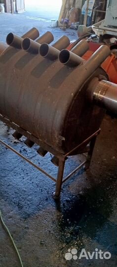 Печь на дровах 