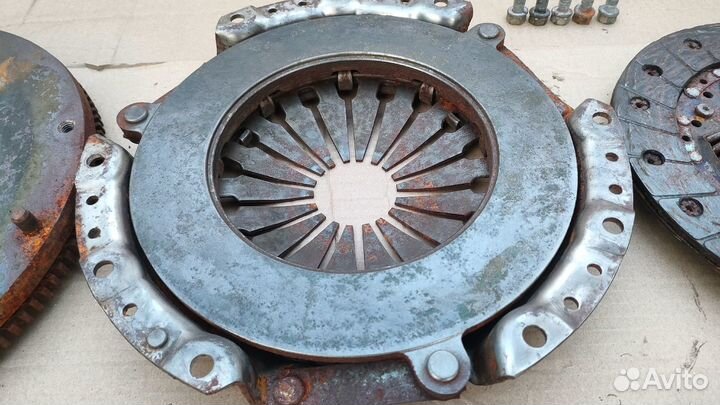 Маховик, корзина, диск Hyundai Solaris I, Kia Rio