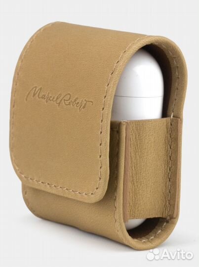 Кожаный чехол для наушников AirPods