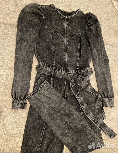 Комбинезон женский джинсовый
