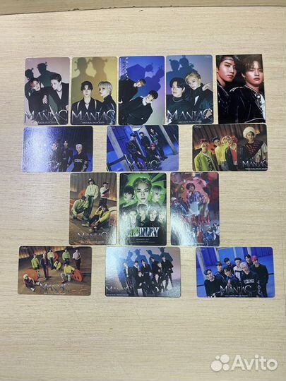 Карты не оффициальные stray kids, itzy