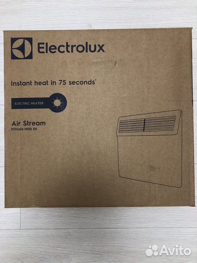 Обогреватель конвектор Electrolux Air Stream новый