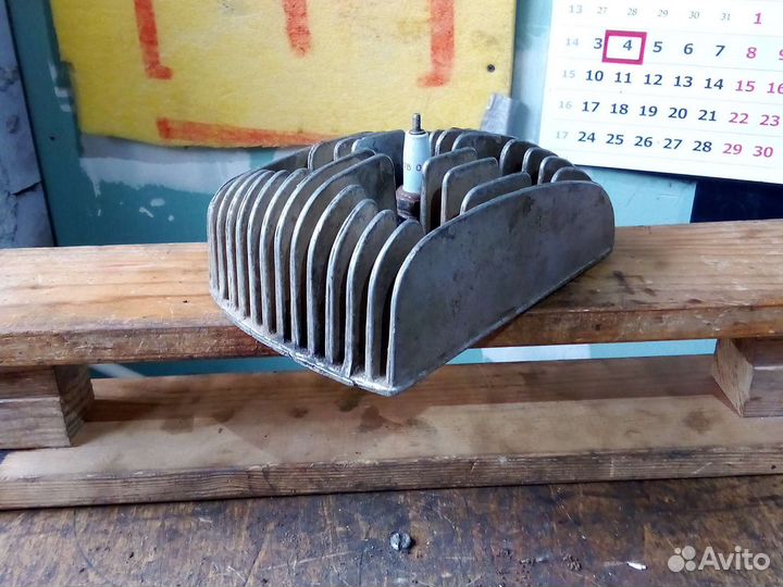 Правая головка цилиндра мотоцикла Иж Юпитер 2