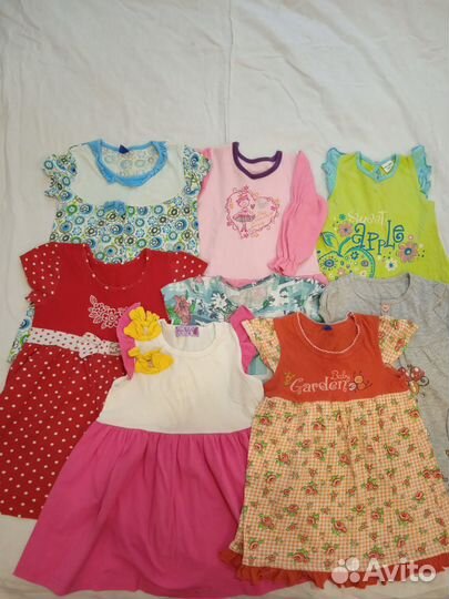 Пакет одежды для девочки 86 92 см