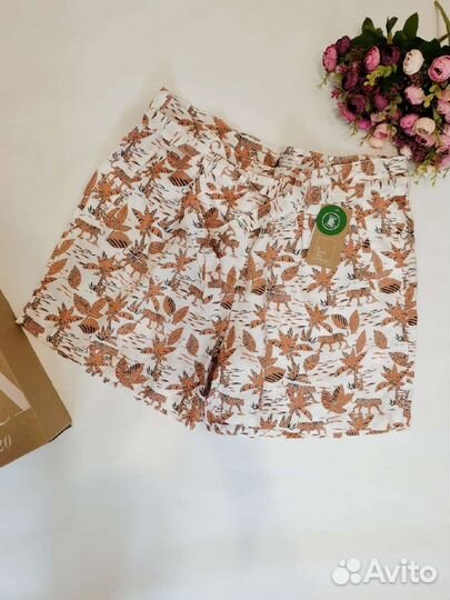 Шорты C&A лен 52-54 рус