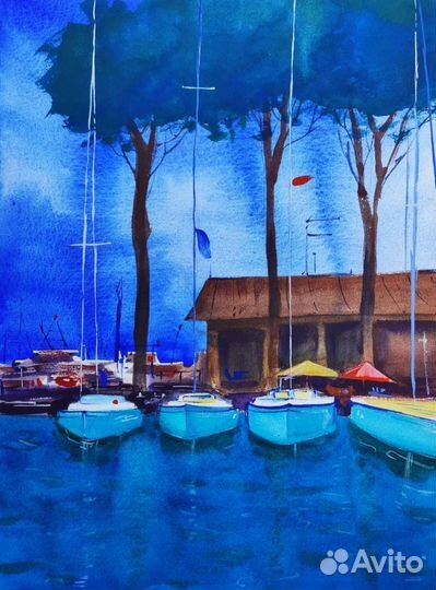 Картины акварелью