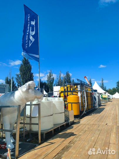 Мобильный растворный узел для удобрений