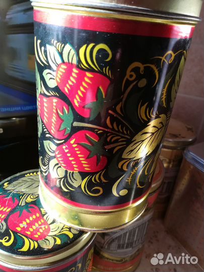 Банки(коробки)жестяные для пищевых продуктов СССР