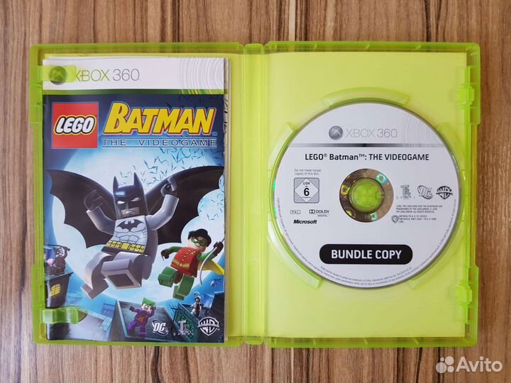 Xbox 360. Lego Batman + Pure. Лицензия