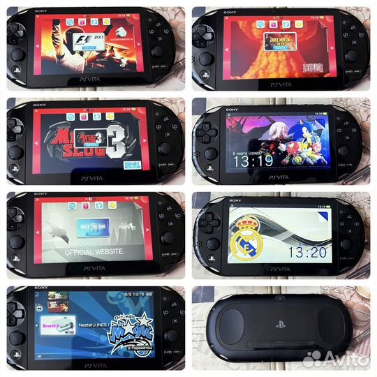 Sony PS Vita Oled, Slim, PSP 3008 шитая