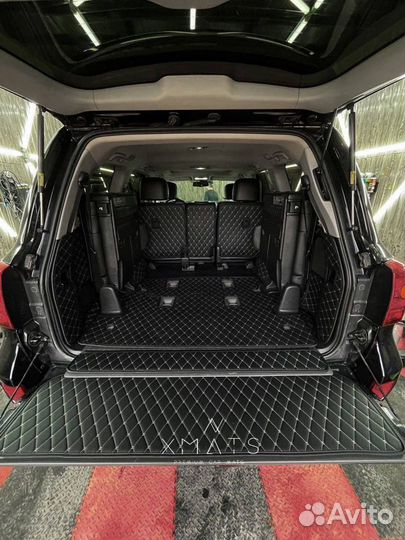 3D коврики из экокожи для Toyota Land Cruiser 200