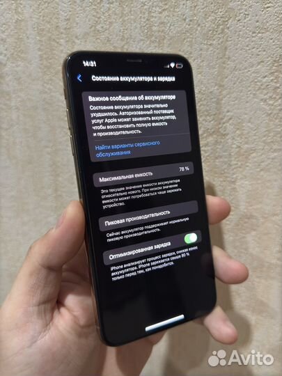 iPhone Xs Max, 256 ГБ