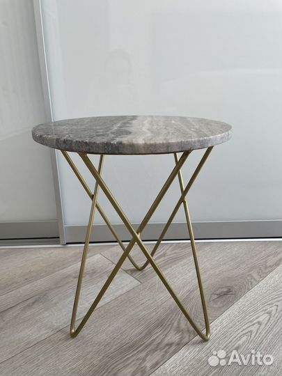 Журнальник столик Zara Home из мрамора