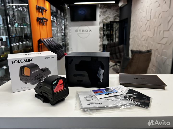 Коллиматорный прицел Holosun HE510C-GR