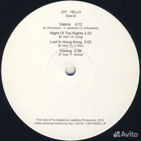 LP Joy — «Hello». Новая