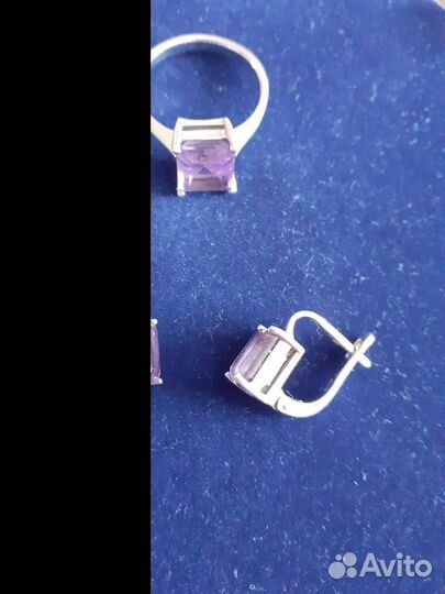 Серебряный комплект