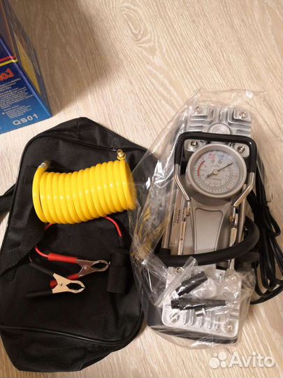 Компрессор автомобильный yaotoo 2 порщневой