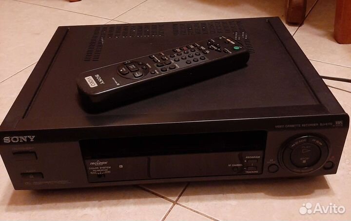 Видеомагнитофон sony slv-e170ee